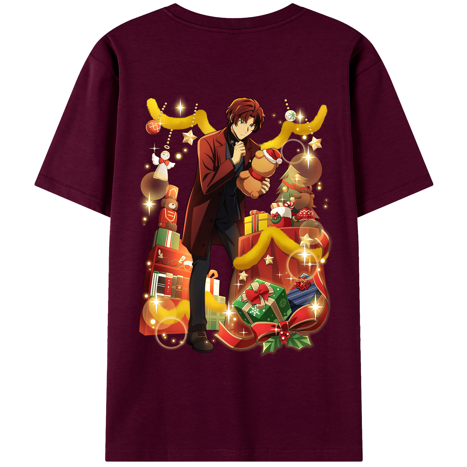 （画像用） 文豪ストレイドッグス Bungo Stray Dogs レディース半袖Tシャツ(バックプリント)